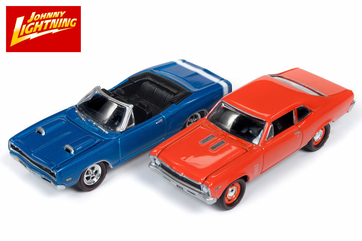1969 Chevy Nova SS 396 / 1969 Dodge Coronet Convertible