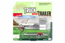 1964 Ford Ranchero with Open Car Trailer