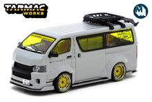 Toyota Hiace Widebody - Tokyo Auto Salon 2021 (Grey with Roof Rack)