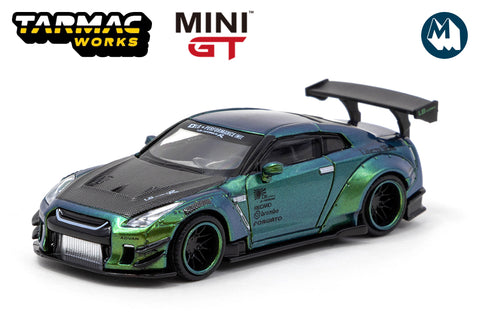 #145 - LB★WORKS Nissan GT-R (R35) Type 2, Rear Wing Ver 3 (Magic Green)
