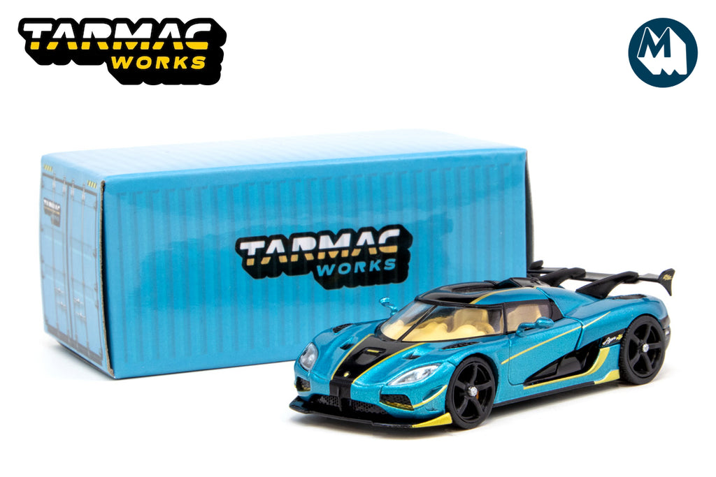 Koenigsegg Agera RS - Blue / Gold – Modelmatic