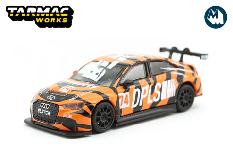 Audi RS3 LMS BLKTGR Orange - Tarmac Works x DPLS Special Edition #74