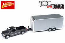 2000 Chevrolet Silverado with Enclosed Car Trailer