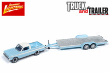 1964 Ford Ranchero with Open Car Trailer