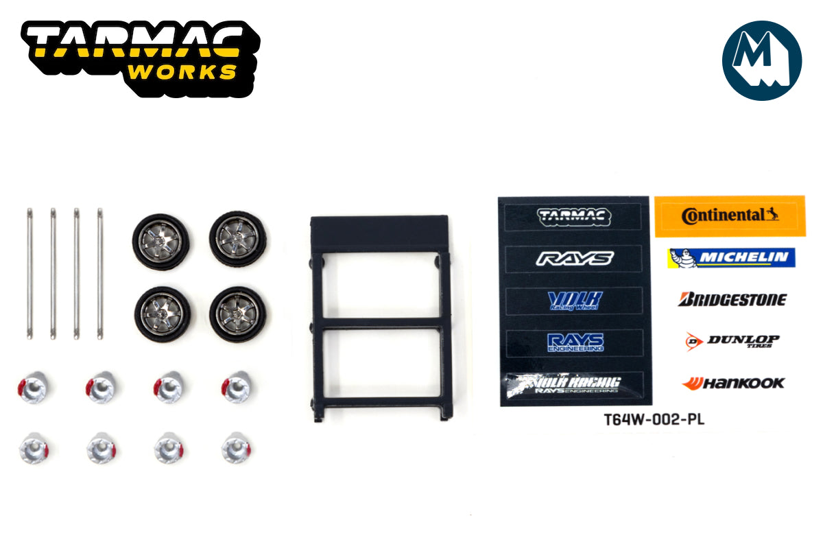 Tarmac Works - 1/64 Rays TE37 Polished