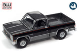 1987 Chevrolet Silverado 10 Fleetside (Gray Poly / Black)