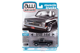 1987 Chevrolet Silverado 10 Fleetside (Gray Poly / Black)