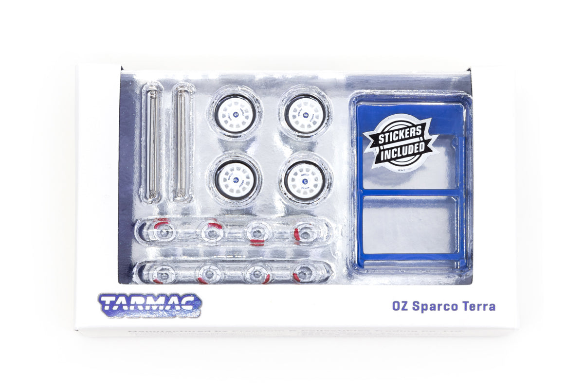 Tarmac Works - 1/64 OZ Sparco Terra White