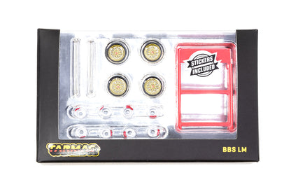 Tarmac Works - 1/64 BBS LM Gold