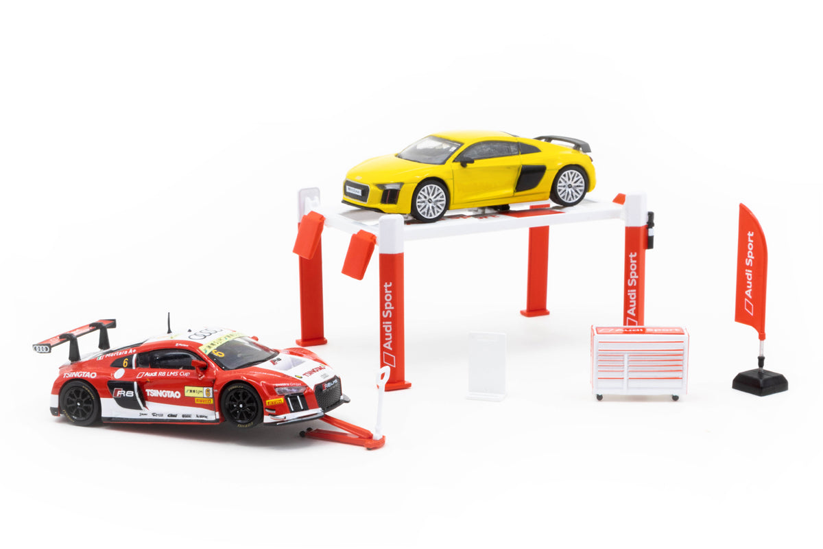 Tarmac Works - 1/64 Garage Tools Set (Audi Sport)