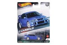 Hot Wheels Car Culture 2021 Mix 7 Modern Classics 3 / #4 - Mitsubishi Lancer Evolution VI (Blue)
