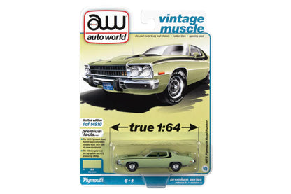 1973 Plymouth Road Runner (Mist Green)