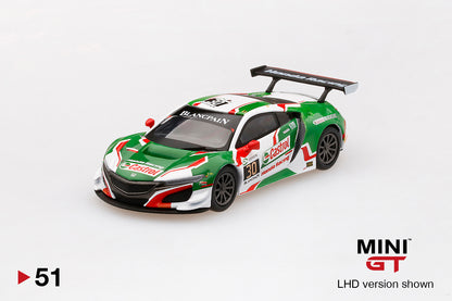 #51 - Honda NSX GT3 #30 2018 24 Hours of Spa