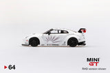 #64 - LB★WORKS Nissan GT-R (R35) Type 1, Rear Wing ver 1+2 White