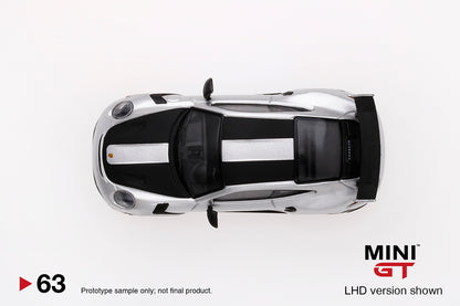 #63 - Porsche 991 Turbo GT2RS GT Silver Metallic