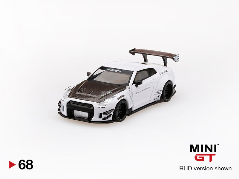 MINIGT 1/64 LB★WORKS Nissan GT-R White MINIGT.com – Welcome to the World of 1:64!