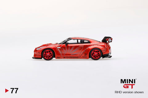#77 - LB★Works Nissan GT-R (R35) Candy Red – Modelmatic