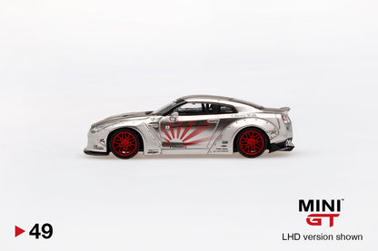 #49 - Liberty Walks Nissan GT-R (R35) Satin Silver