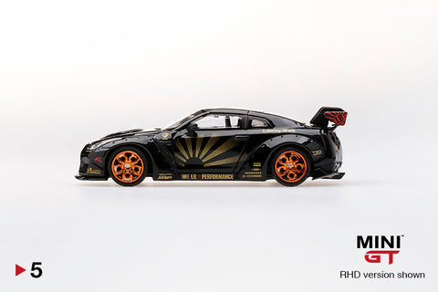 #5 - LB★Works Nissan GT-R (R35) Black w/ Copper Wheels