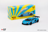 #57 - LB★WORKS Lamborghini Aventador Light Blue