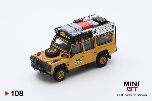 [Pre-owned] #108 - Land Rover Defender 110 1989 Camel Trophy Winner