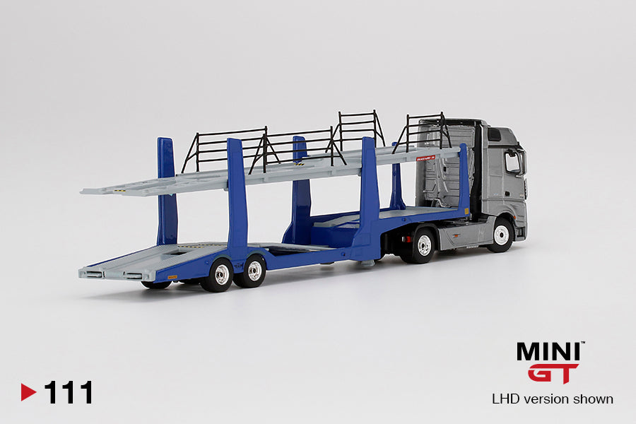 111 - Mercedes-Benz Actros with car carrier trailer – Modelmatic