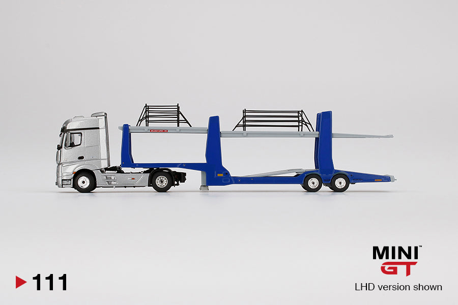 111 - Mercedes-Benz Actros with car carrier trailer – Modelmatic