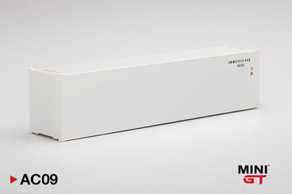 Dry Container 40 foot (White)