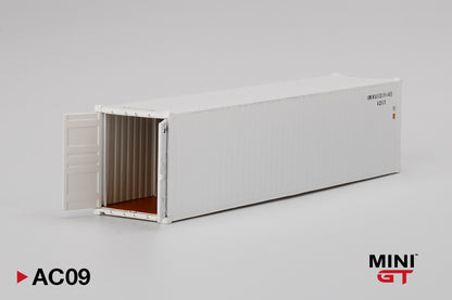 Dry Container 40 foot (White)