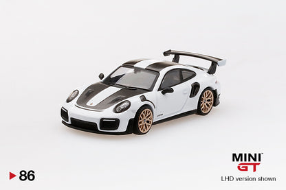 #86 - Porsche 911 GT2 RS Weissach Package (White)