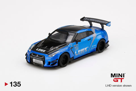 #135 - LB★WORKS Nissan GT-R (R35) Blue, LB Work Livery 2.0