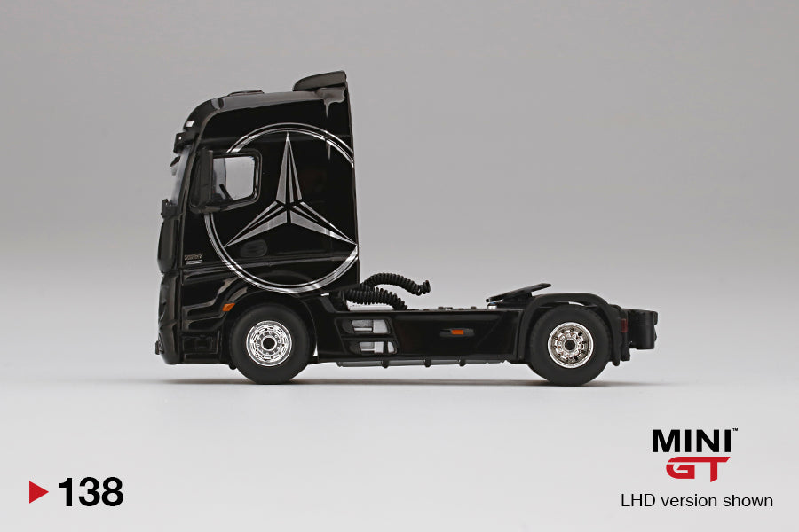 #138 - Mercedes-Benz Actros (Black with Silver Mercedes Logo)