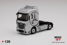 #139 - Mercedes-Benz Actros (Silver with Black Mercedes Logo)