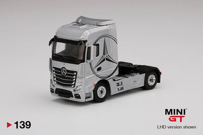#139 - Mercedes-Benz Actros (Silver with Black Mercedes Logo)