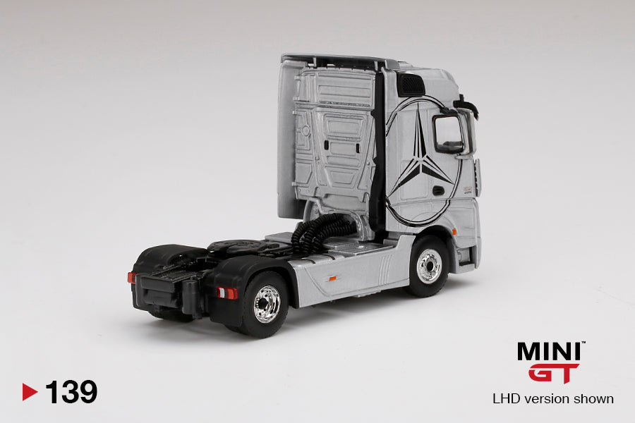 #139 - Mercedes-Benz Actros (Silver with Black Mercedes Logo)