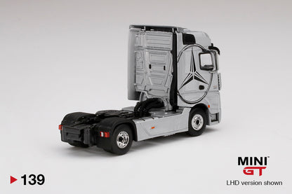 #139 - Mercedes-Benz Actros (Silver with Black Mercedes Logo)