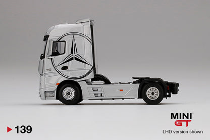 #139 - Mercedes-Benz Actros (Silver with Black Mercedes Logo)