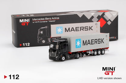 #112 - Mercedes-Benz Actros With 40 Ft Container