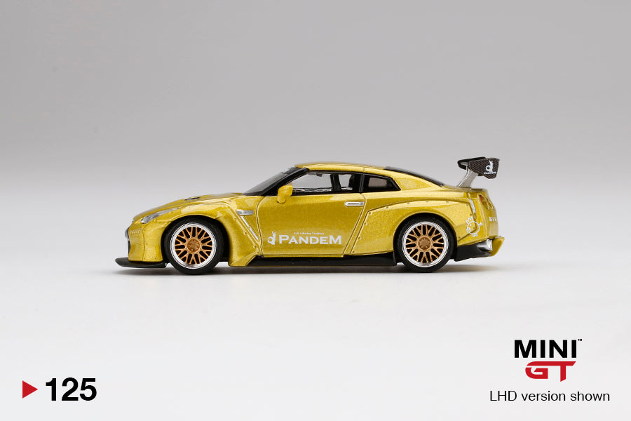 #125 - Pandem Nissan GT-R (R35) GT Wing Cosmopolitan Yellow