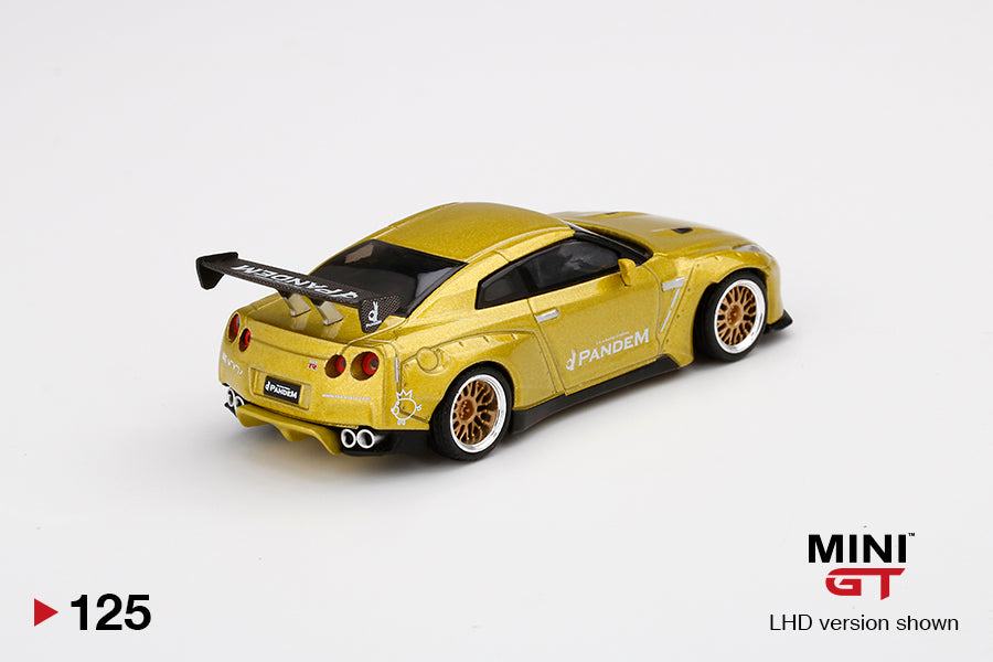 #125 - Pandem Nissan GT-R (R35) GT Wing Cosmopolitan Yellow