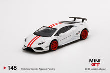#148 - LB★WORKS Lamborghini Huracán ver. 1 (White with Red Stripe)