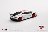 #148 - LB★WORKS Lamborghini Huracán ver. 1 (White with Red Stripe)