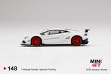 #148 - LB★WORKS Lamborghini Huracán ver. 1 (White with Red Stripe)