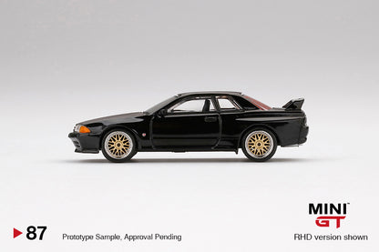 #087 - Nissan GT-R (R32) Black w/ BBS LM Wheel