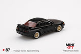 #087 - Nissan GT-R (R32) Black w/ BBS LM Wheel