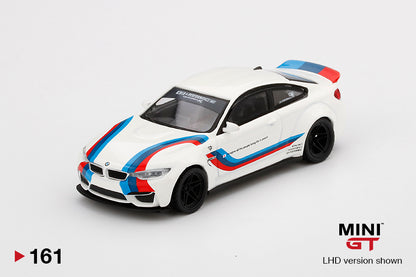 #161 -  LB★WORKS BMW M4 (White with stripes)