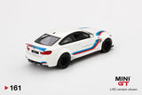 #161 -  LB★WORKS BMW M4 (White with stripes)