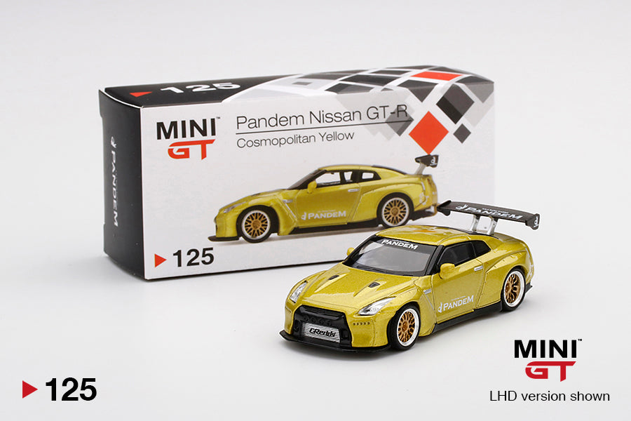 #125 - Pandem Nissan GT-R (R35) GT Wing Cosmopolitan Yellow