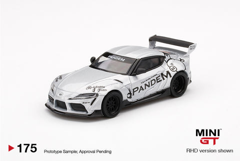 175 - Pandem Toyota GR Supra V1.0 Silver – Modelmatic