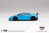 #189 - LB★WORKS Lamborghini Huracán ver. 1 Light Blue